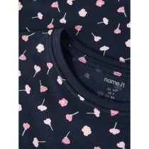 NAME IT Kjole Vigga Navy Blazer Florals